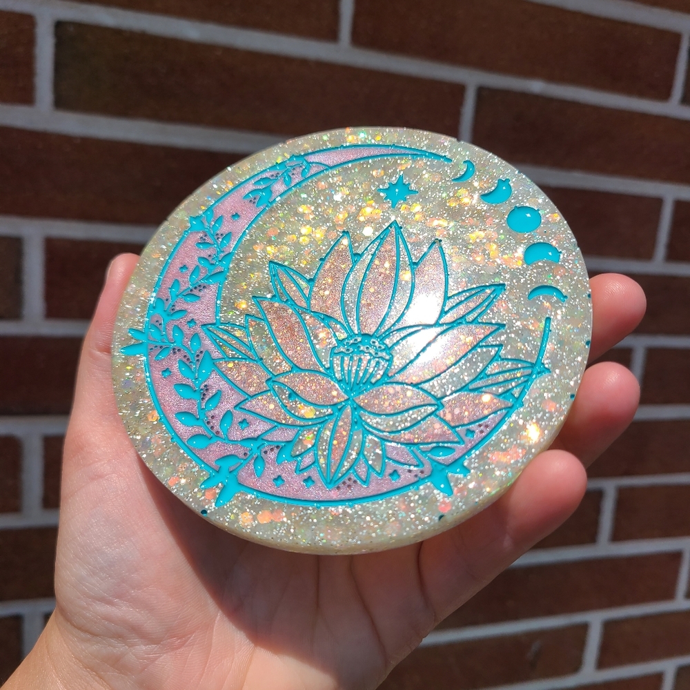 Flower/Moon Coaster/Decor - Picture 3 of 4